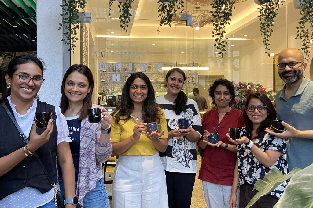 Guests at a Workshops by Aabha creative art session in Bengaluru