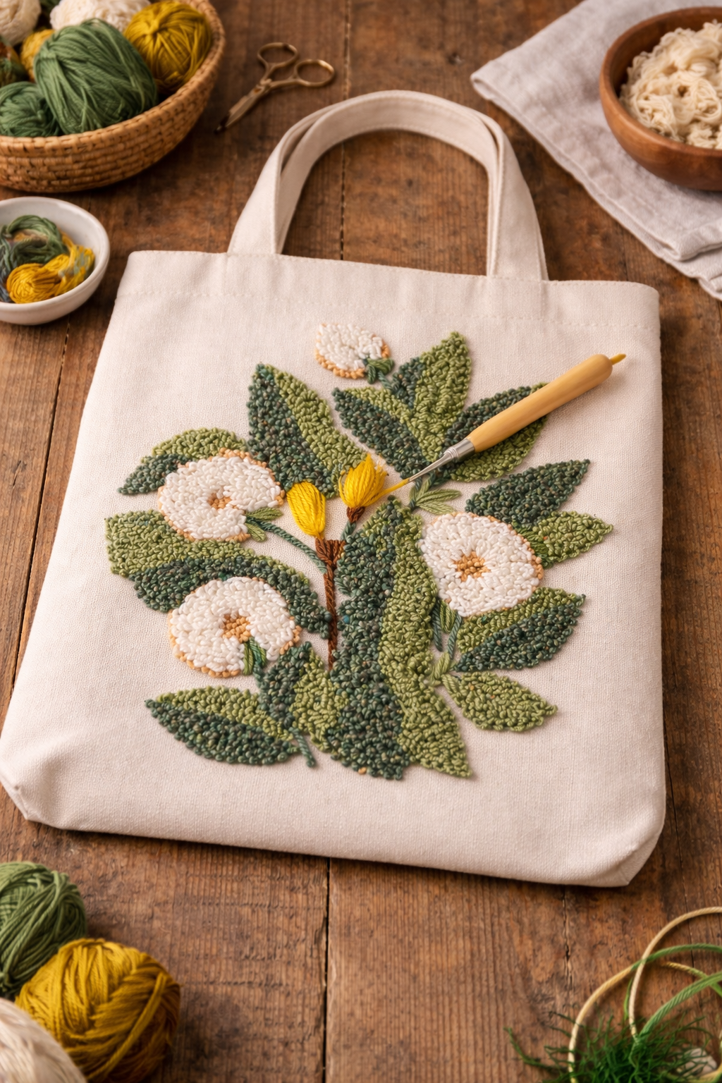 Punch Needle Embroidery workshop